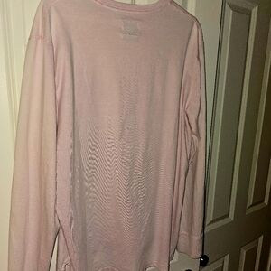 Unisex Soft Pink Long Sleeve T-shirt